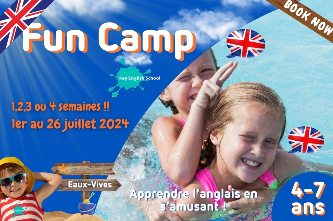 Affiche du camps "Fun Camp" été