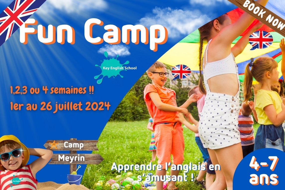 Affiche du camps "Fun Camp" Meyrin